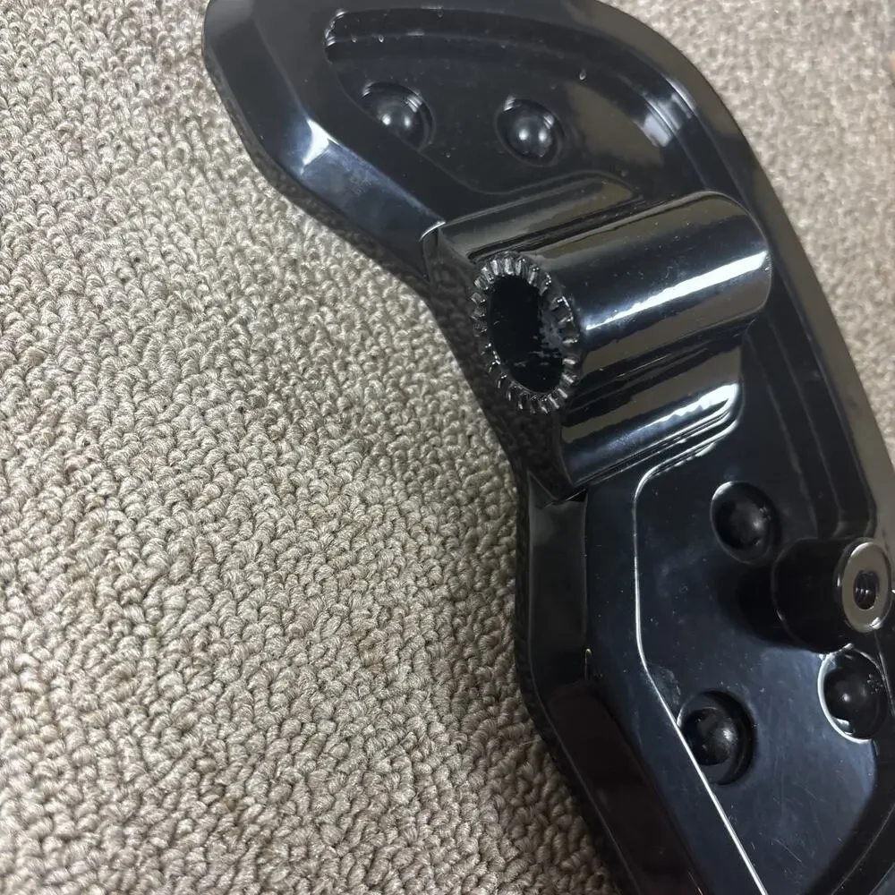 Black Floorboards Harley Touring Softail Dyna-ZDHX Motors Style